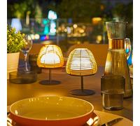 Set de 2 lampes de table twins boheme