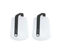 Set de 2 lampes LED Balad avec batterie H 25cm H 25cm / Ø 19cm