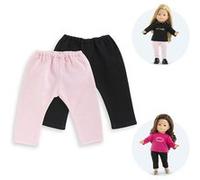 Set de 2 Leggings pour poupée ma Corolle Noir G