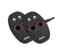 Set de 2 maniques Ghost rouge et noir tissu 19.00x12.00 cm