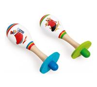 Set de 2 Maracas déco Fanfare Scratch® - Jouet en bois musical