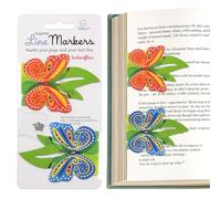 Set de 2 Marque-Page Linemarker | Set de Signets Magnétiques | Marqueurs de Page Aimantés | Clip Marque-Page | Idée Cadeau pour les Lecteurs