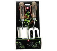 Set de 2 mini Outils à Fleurs - Transplantoir + Fourche