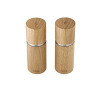 Blomus Set de 2 moulins à sel et à poivre Pepe chêne HxØ 15x5cm