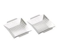 Rosenstein & Söhne Set de 2 paniers à légumes pour barbecue