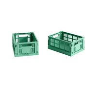 Set de 2 paniers Colour Crate recyclé mini LxWxH 17x13x8cm