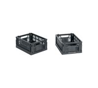 Set de 2 paniers Colour Crate recyclé mini LxWxH 17x13x8cm