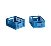 Set de 2 paniers Colour Crate recyclé mini LxWxH 17x13x8cm