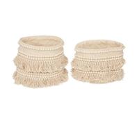 Set de 2 paniers ""Sea view"" D20/D25cm - Atmosphera createur d'interieur