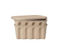 Ferm Living Boîte de rangement en papier Ferm Petit Lot de 2 Marron