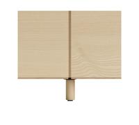 Set de 2 pattes de connexion Relief HxØ 6.5x2.8cm