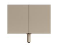 Set de 2 pattes de connexion Relief HxØ 6.5x2.8cm