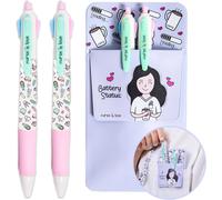 Set De 2 Pcs Stylo Personnalisé Infirmiere + Pochette Infirmiere Pour Blouse Porte Stylo Avec Stylo De 3 Couleurs Idéal Etudiante Infirmiere Adapté Ciseaux Infirmiere Accessoires