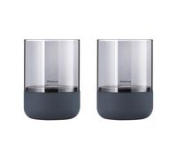 Set de 2 Photophore Calma H x Ø 9.5x7cm