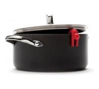 Set de 2 pi&egrave:ces &eacute:chappe vapeur lid cid rouge et blanc Blanc G