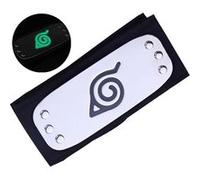 Set de 2 pièces Bandeaus Lumineux Ninja Naruto Shippuden Itachi Kakashi Noir G