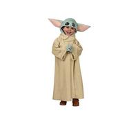 Set de 2 pièces Cape Chapeau Cosplay pour enfant Star Wars Bébé Yoda S (100-110cm)