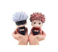 Set de 2 pièces Figurines Delicate Jujutsu Kaisen Itadori Yuji Gojo Satoru 11cm