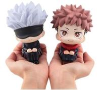 Set de 2 pièces Figurines Delicate Jujutsu Kaisen Itadori Yuji Gojo Satoru 11cm G