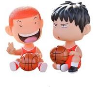 Set de 2 pièces Figurines Slam Dunk Hanamichi Sakuragi Kaede Rukawa 12 cm (Rouge / Noir) G