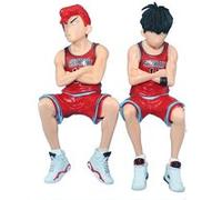 Set de 2 pièces Figurines Slam Dunk Kaede Rukawa Hanamichi Sakuragi 15 cm (Multicolore) Multicolore G