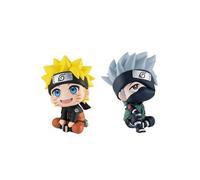 Set de 2 pièces Figurines Uzumaki Naruto Hatake Kakashi 8 cm