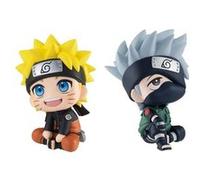 Set de 2 pièces Figurines Uzumaki Naruto Hatake Kakashi 8 cm G