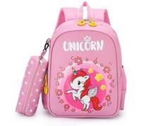 Set de 2 pièces Sac à dos et Trousse pour enfants Licorne My Little Pony rose Rose G