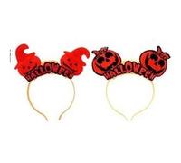 Set de 2 pièces serre tete Halloween Citrouille Orange（style#2） Orange G