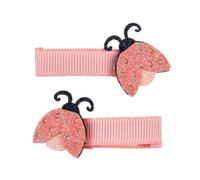 Set de 2 pinces a cheveux coccinelle
