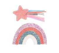 Set de 2 pinces a cheveux kiara arc en ciel