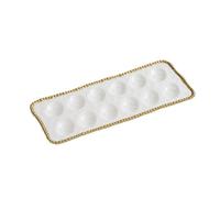 Set de 2 plateaux à oeufs - 36,8x15,9x1,9cm - GOLDEN SALERNO Pampa Bay