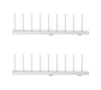 Set de 2 plateaux pour assiettes String système WxHxD 2.5x7.7x29cm