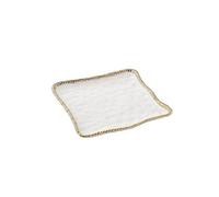 Set de 2 plats de service carré - 27,9x27,9x2,5cm - GOLDEN SALERNO Pampa Bay
