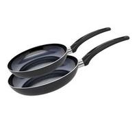 Set de 2 Poêles 24 et 28 cm céramique sans PFAS Elo Prima Cucina Noir