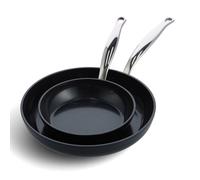Set de 2 Poêles Barcelona pro 20 et 28 cm + protecteur céramique 28 cm Greenpan