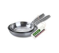 Set de 2 poêles de cuisson 20/28 cm en inox sans PFAS Fackelmann Vita3