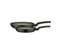 Set de 2 poeles - Induction - - AVOCADO - Ø 24 et 28 cm - Aluminium forgé 3 mm - Vert