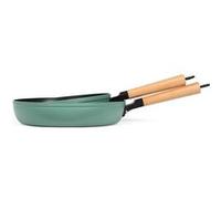 Set de 2 poêles poignées bois Livoo MEP134V Vert Vert G