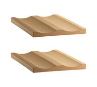 Set de 2 porte-bouteilles en liège String système WxHxD 19x2x30cm