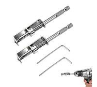 Set de 2 porte-embouts pour visseuse et tournevis électrique, porte-embouts à ressort pour fixation des vis, aide anti-chute au montage pour utilisation à une main, outil universel pour bricoleur