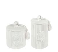 Set de 2 Pots à Coton Marquise