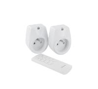 CHACON Kit de 2 prises télécommandées on/off avec télécommande