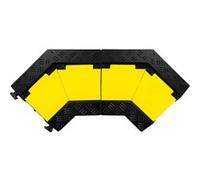 Set de 2 Pronomic Protector 2-100CA V3 Pièce d'angle à 45° pour pont de câble à 2 chambres G