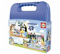 Set de 2 Puzzles Educa Bluey 48 Pièces