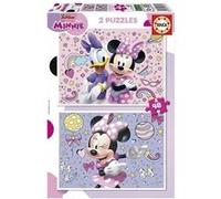 Set de 2 Puzzles Educa Minnie Mouse 48 Pièces G