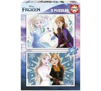 Educa Borras - 19736 - Puzzle Reine Des Neiges 2 X 20 Pcs