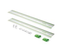 Set de 2 rails de guidage FS/2-KP 1400 mm + raccord FSV/2 + 2 serre-joints FSZ 120 FESTOOL