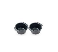 Set de 2 ramequins 11 cm Ardoise - - Noir - Céramique