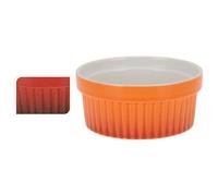 Set De 2 Ramequins-Céramique-Rond Porcelaine Plat De Service À Crème Brûlée